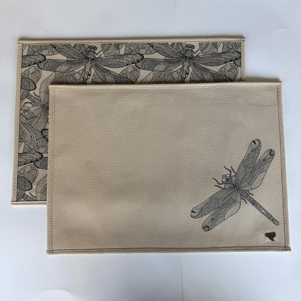 Mantel Rectangular - Libélulas