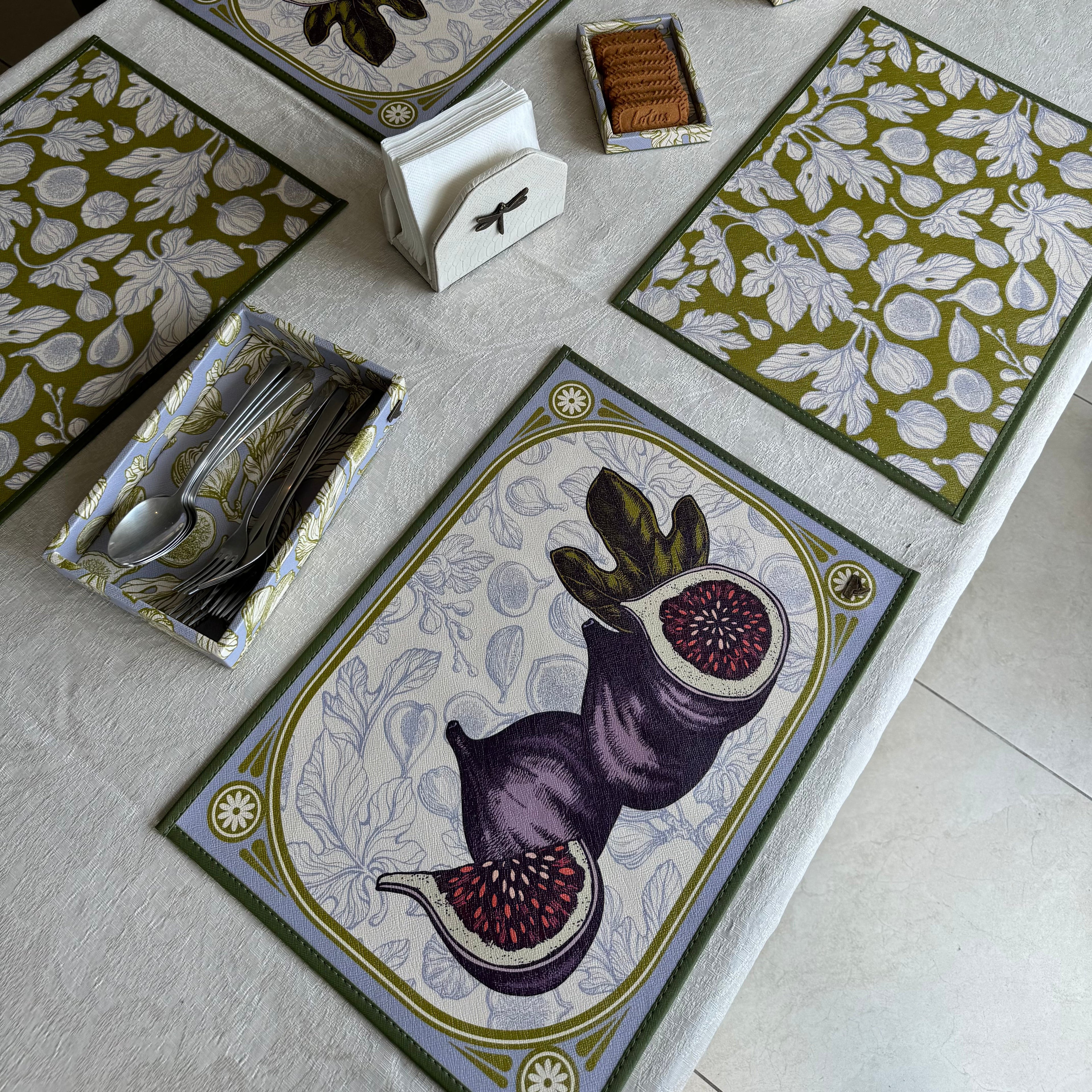 Mantel Rectangular - Higos