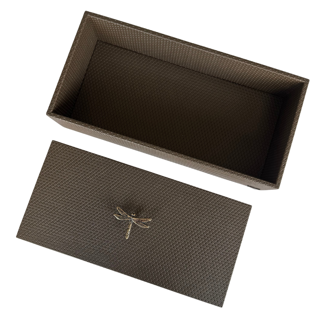 Caja Ortiga  Drilo Pantano con Herraje de Libélula