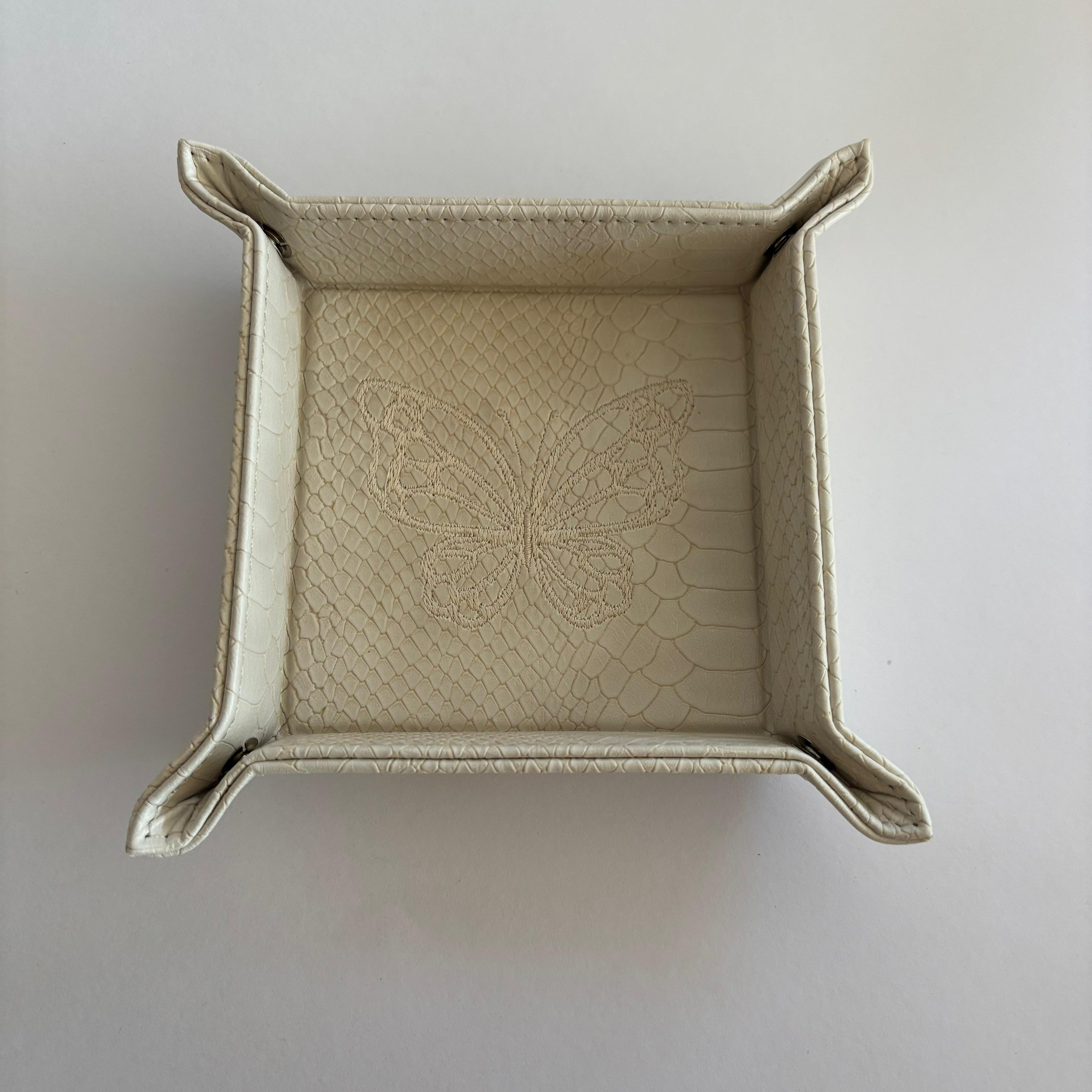 Vaciabolsillos - Mariposa Crema