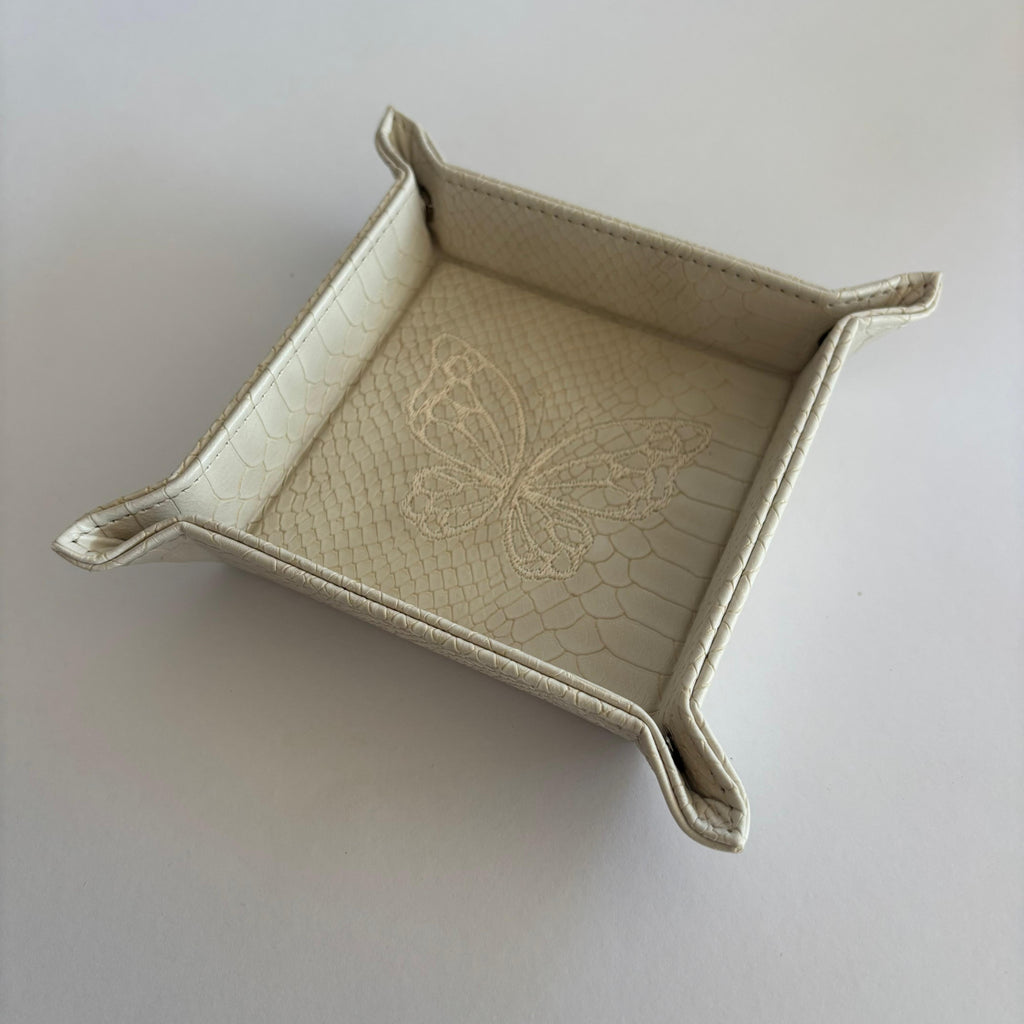 Vaciabolsillos - Mariposa Crema