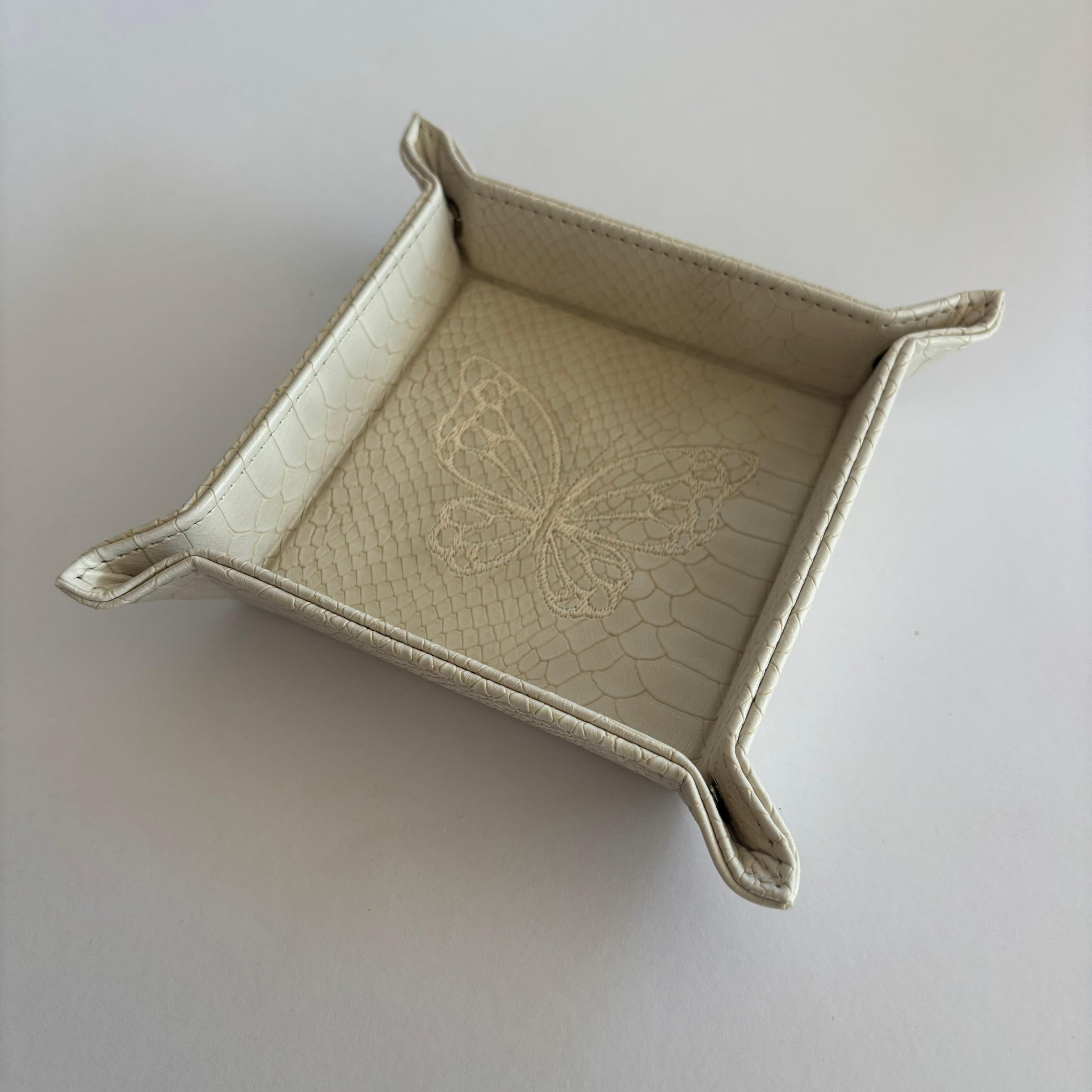 Vaciabolsillos - Mariposa Crema