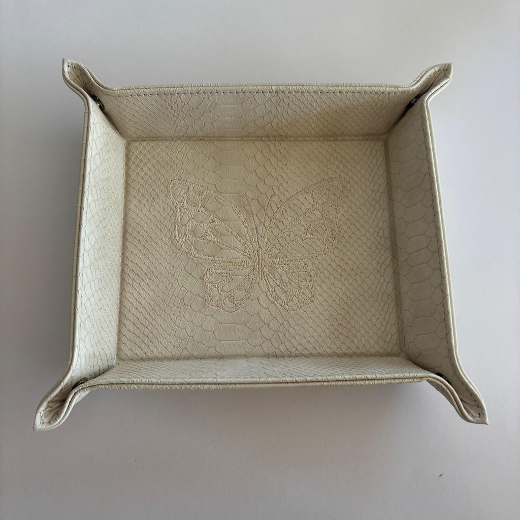 Vaciabolsillos - Mariposa Crema