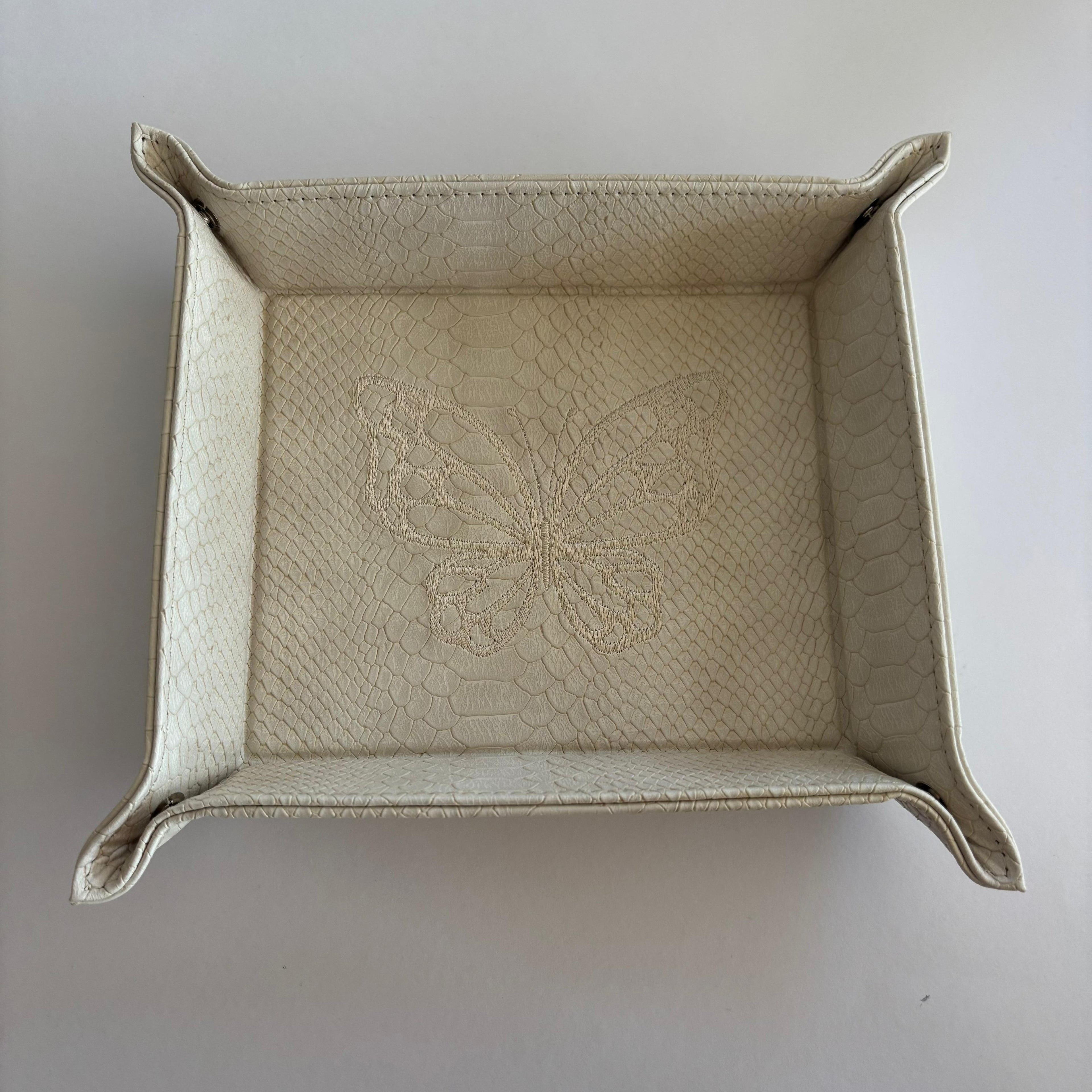 Vaciabolsillos - Mariposa Crema