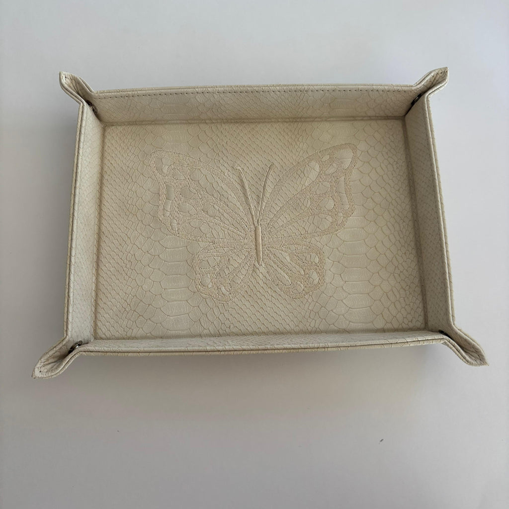 Vaciabolsillos - Mariposa Crema