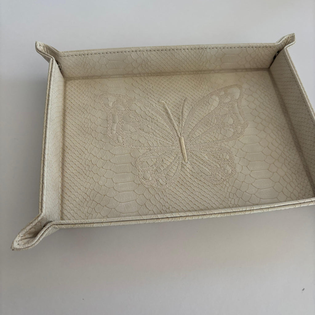 Vaciabolsillos - Mariposa Crema