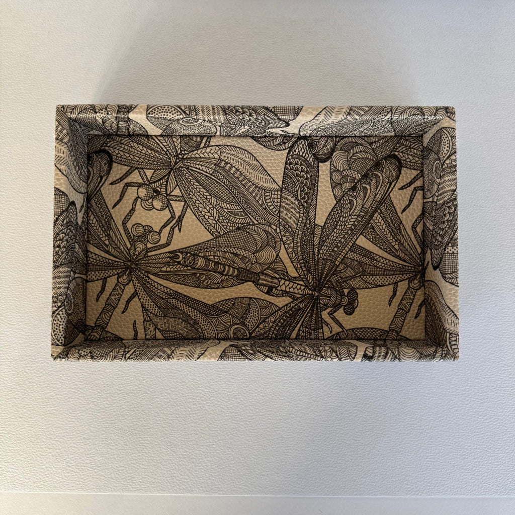 Charola Diseño Libélulas