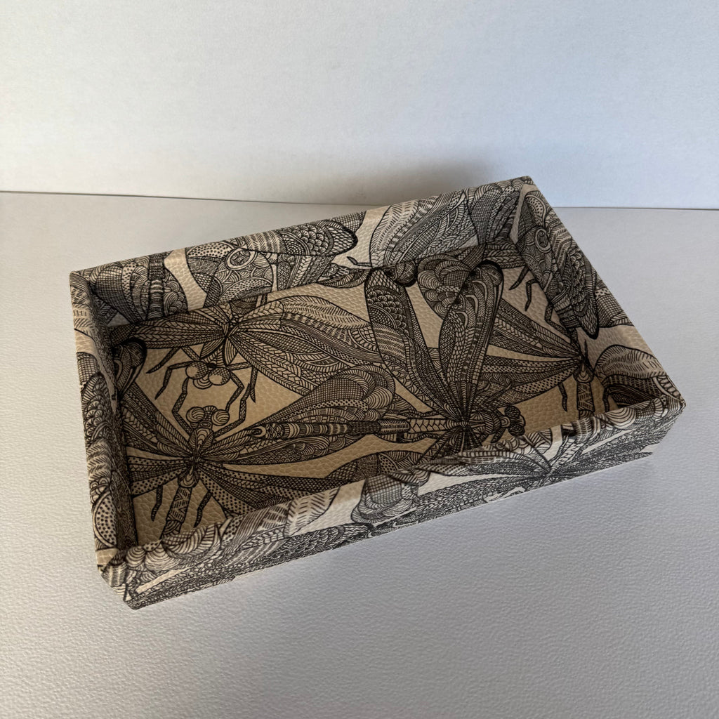 Charola Diseño Libélulas