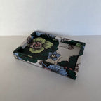 Charola Diseño Flores Café