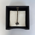 Charola para Servilletas Drilo Negro con Rama Otoño