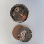 Set 6 Portavasos con estuche Capullo