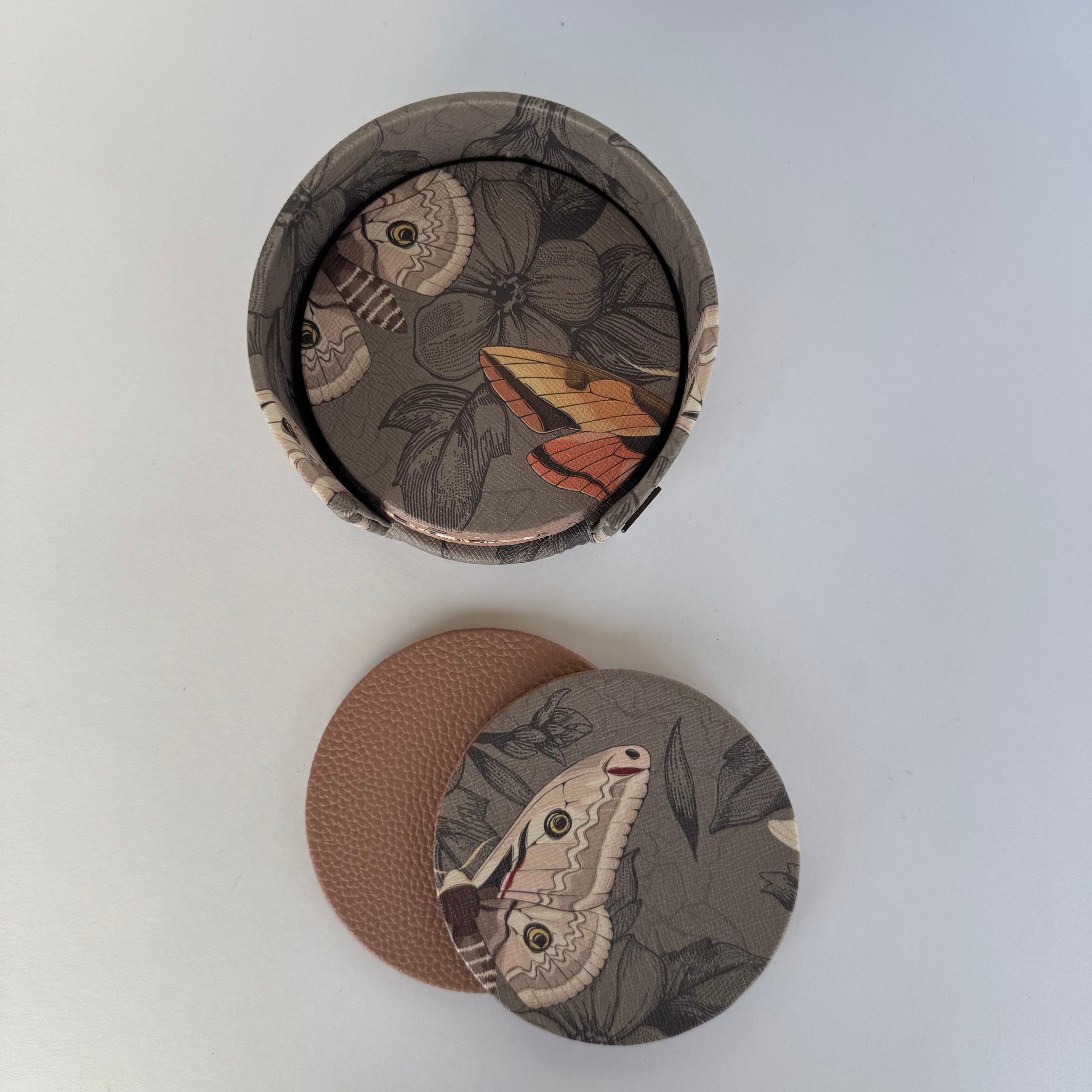 Set 6 Portavasos con estuche Capullo