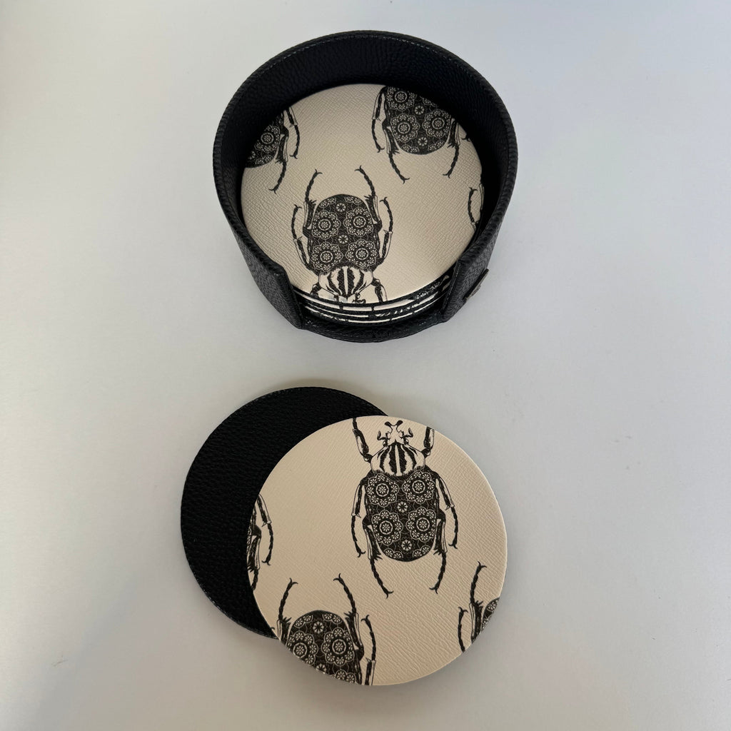 Set 6 Portavasos con estuche Torino