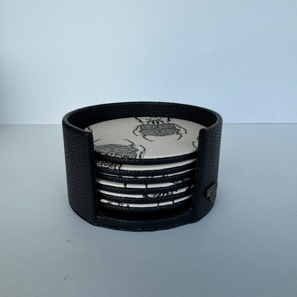 Set 6 Portavasos con estuche Torino