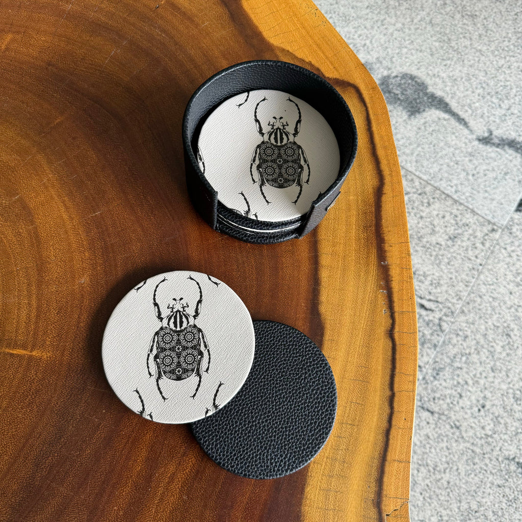 Set 6 Portavasos con estuche Torino