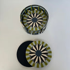 Set 6 Portavasos con estuche Anís