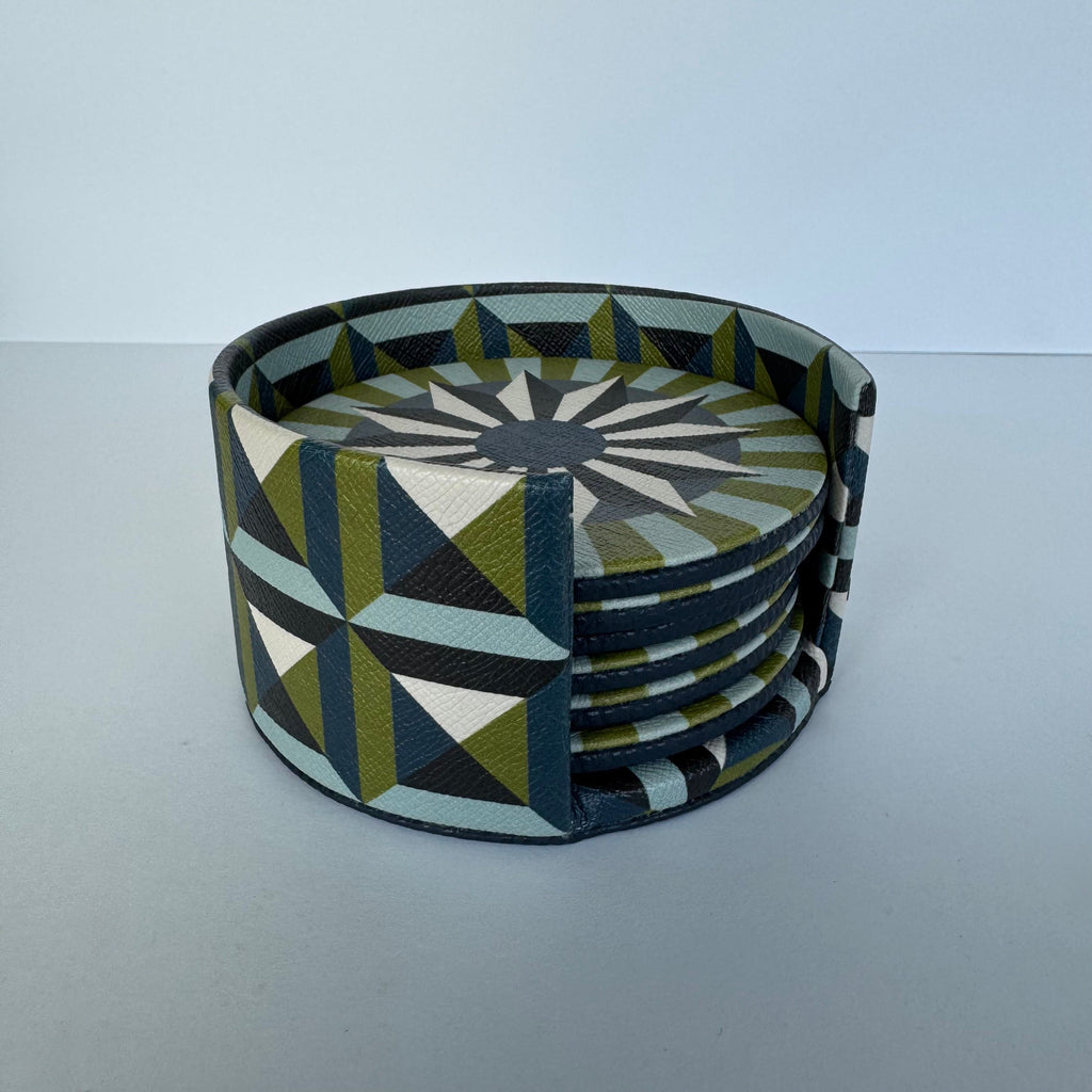 Set 6 Portavasos con estuche Anís