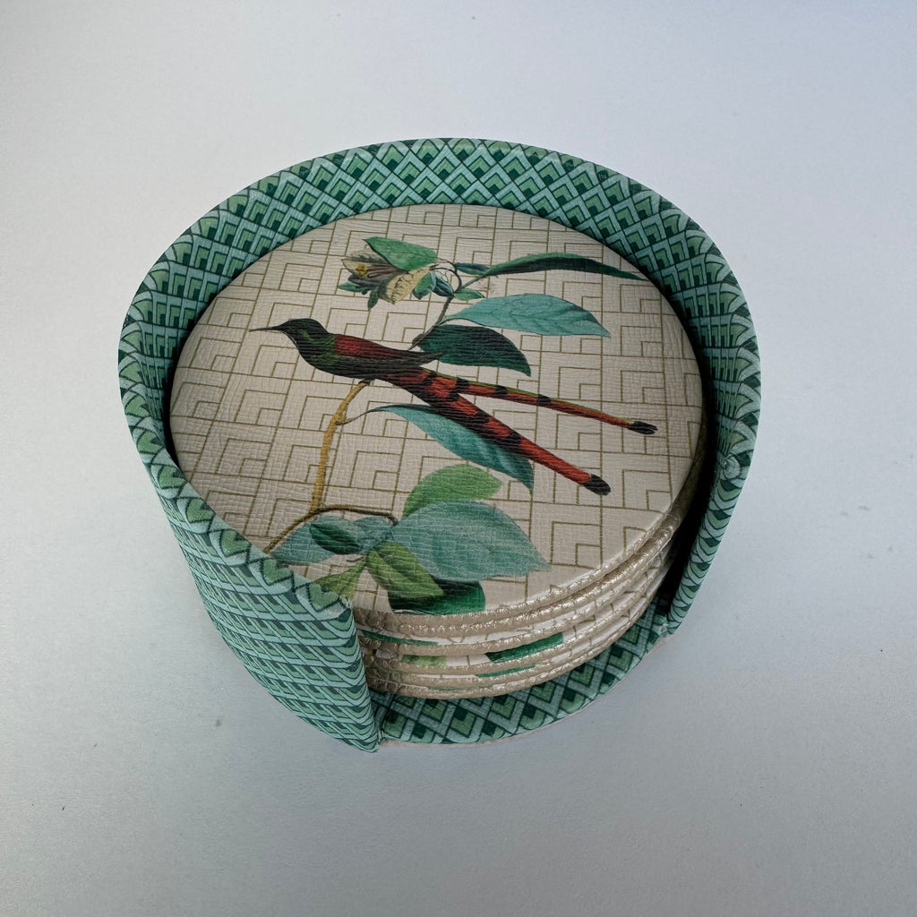 Set 6 Portavasos con estuche Inés