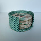 Set 6 Portavasos con estuche Inés