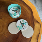 Set 6 Portavasos con estuche Inés