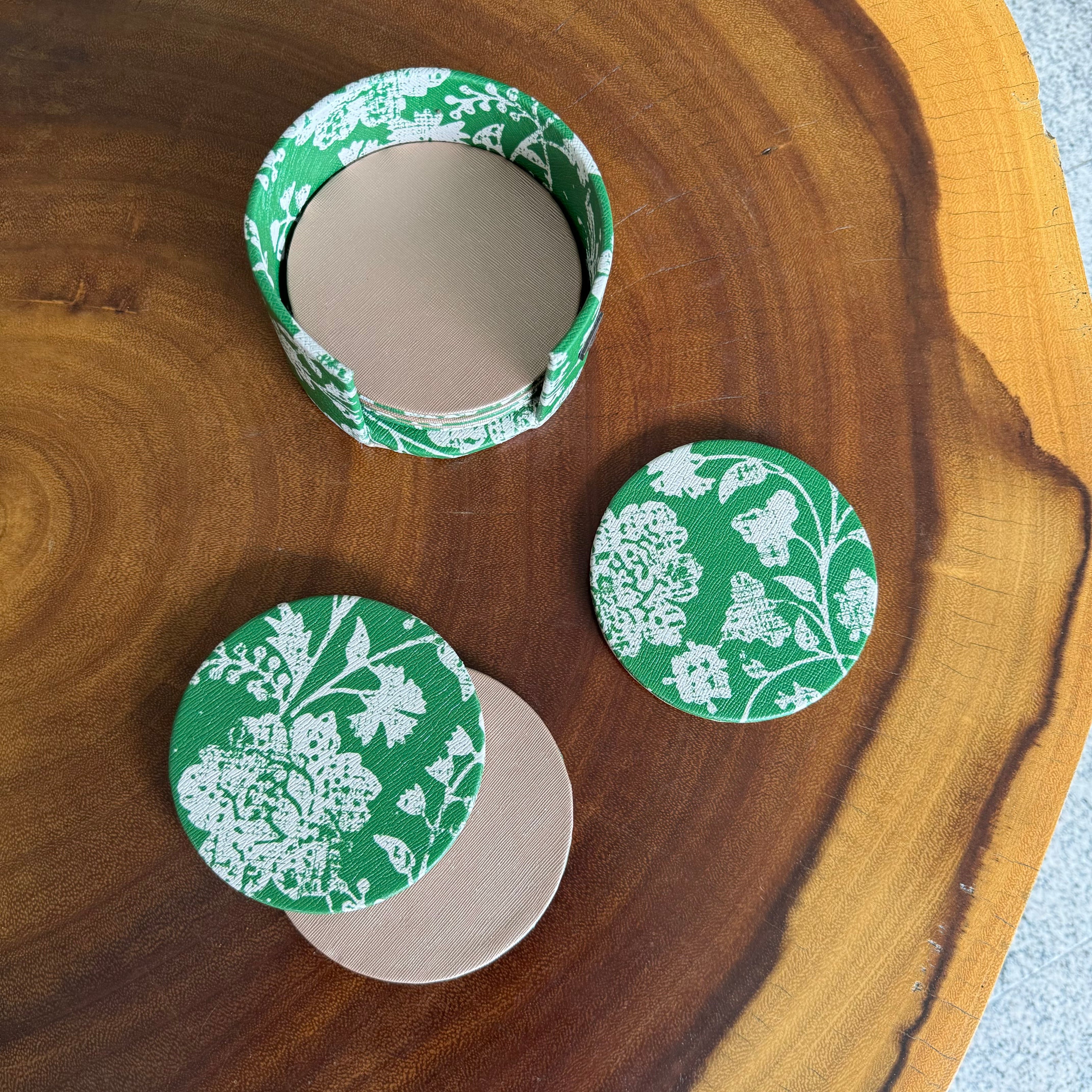 Set 6 Portavasos con estuche Hinojo