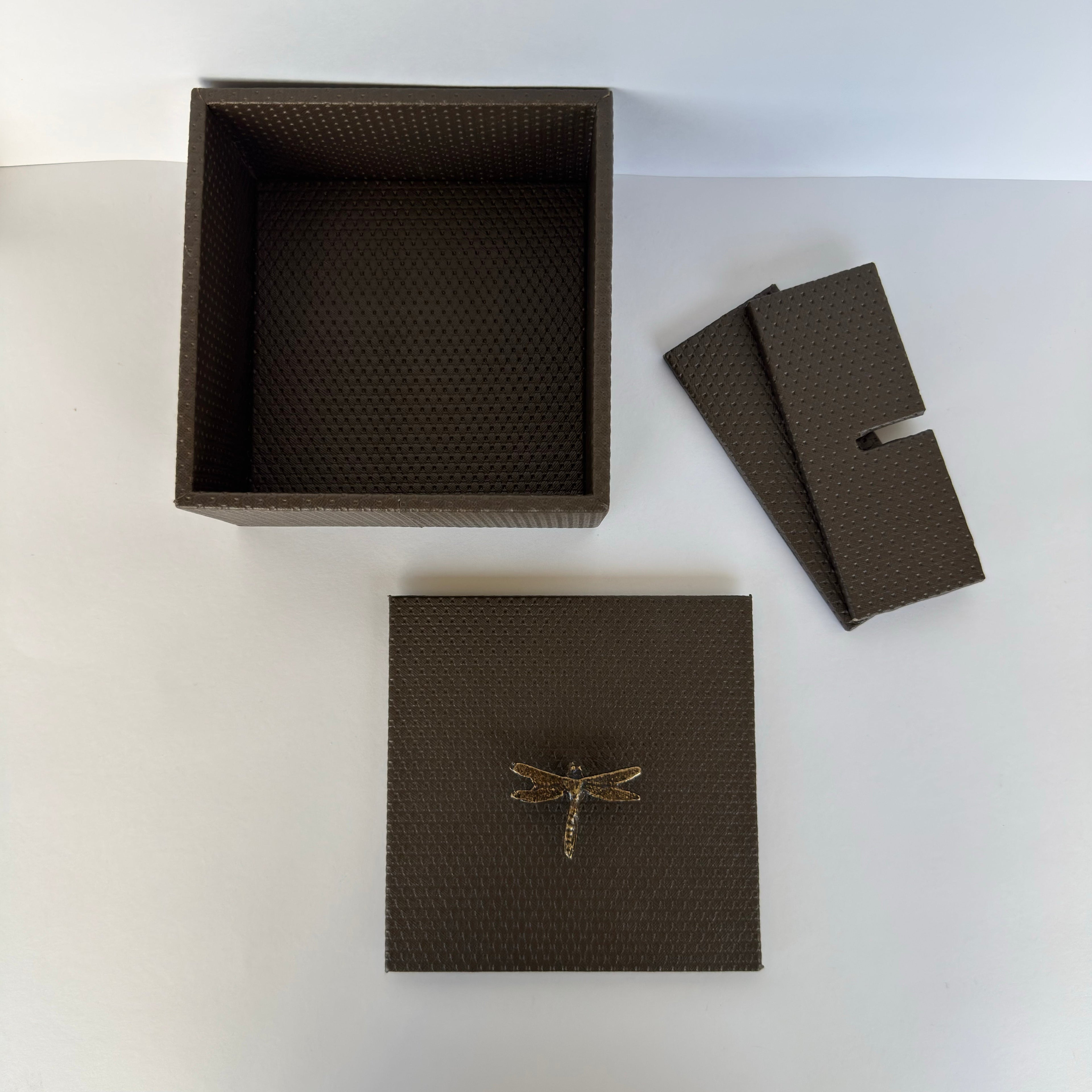 Caja Ortiga  Drilo Pantano con Herraje de Libélula