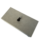 Caja Ortiga Drilo crema con Herraje de Escarabajo