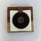 Servilletero Raccolto Drilo Negro con herraje Alga