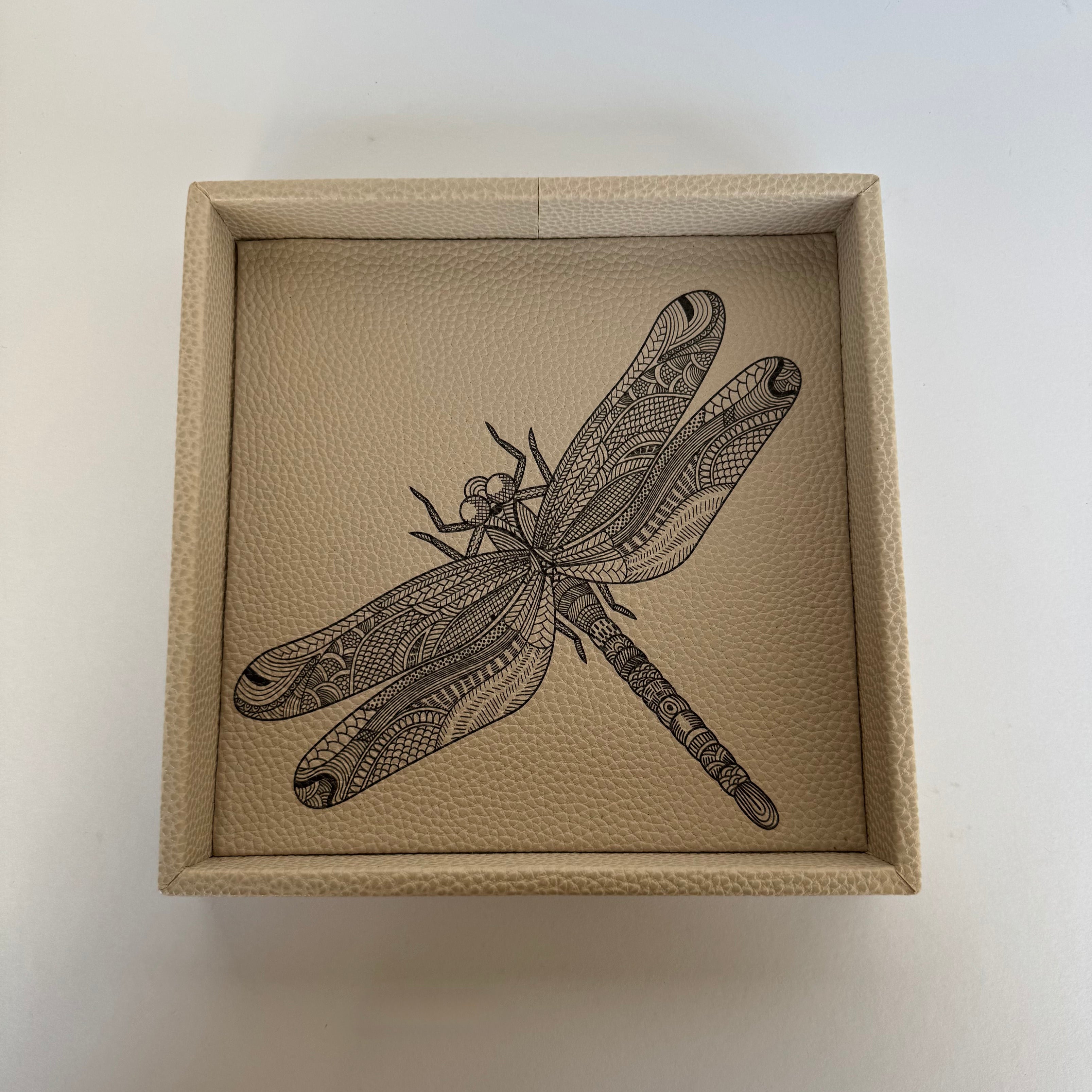 Charola Diseño Libélula Sola