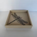 Charola Diseño Libélula Sola