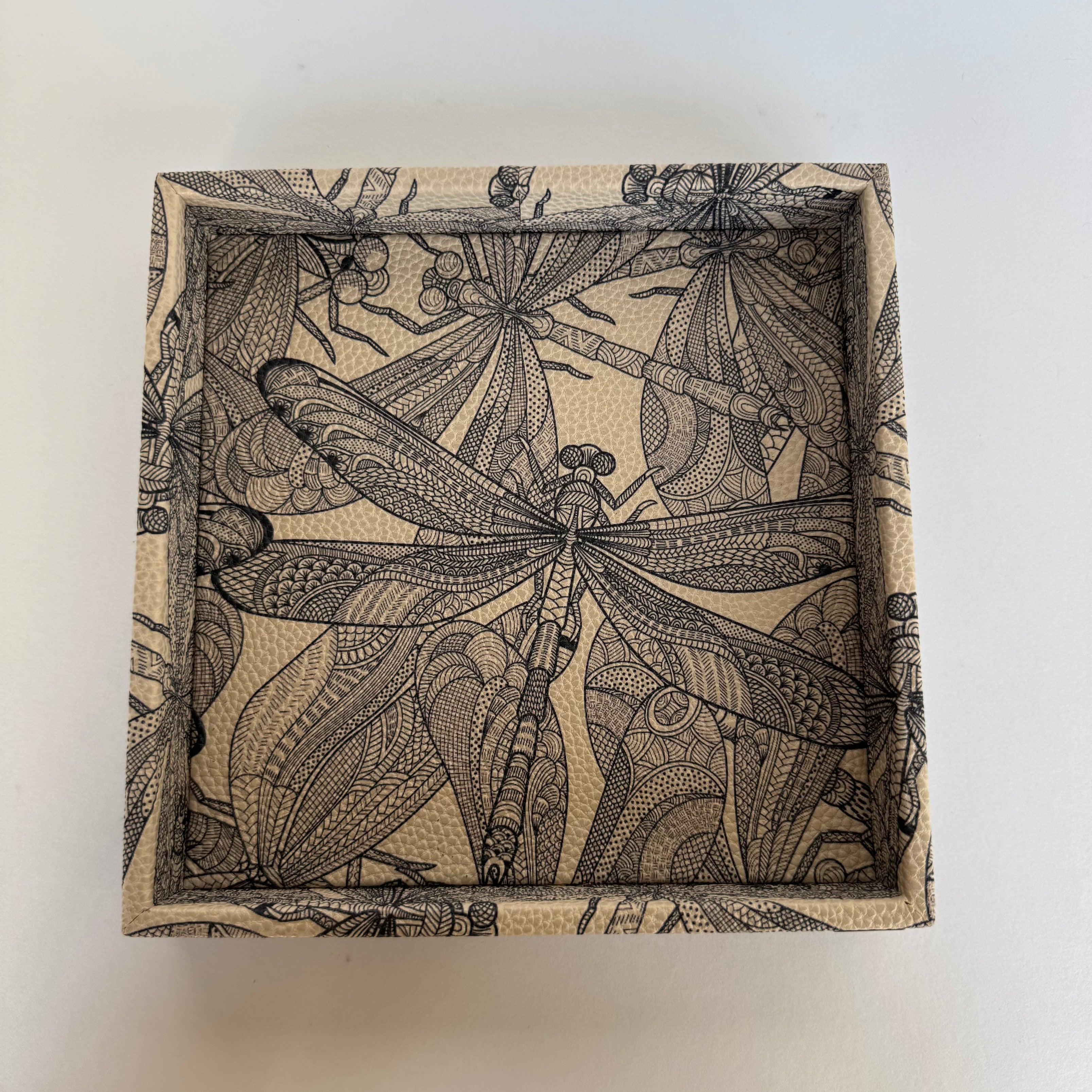 Charola Diseño Libélulas