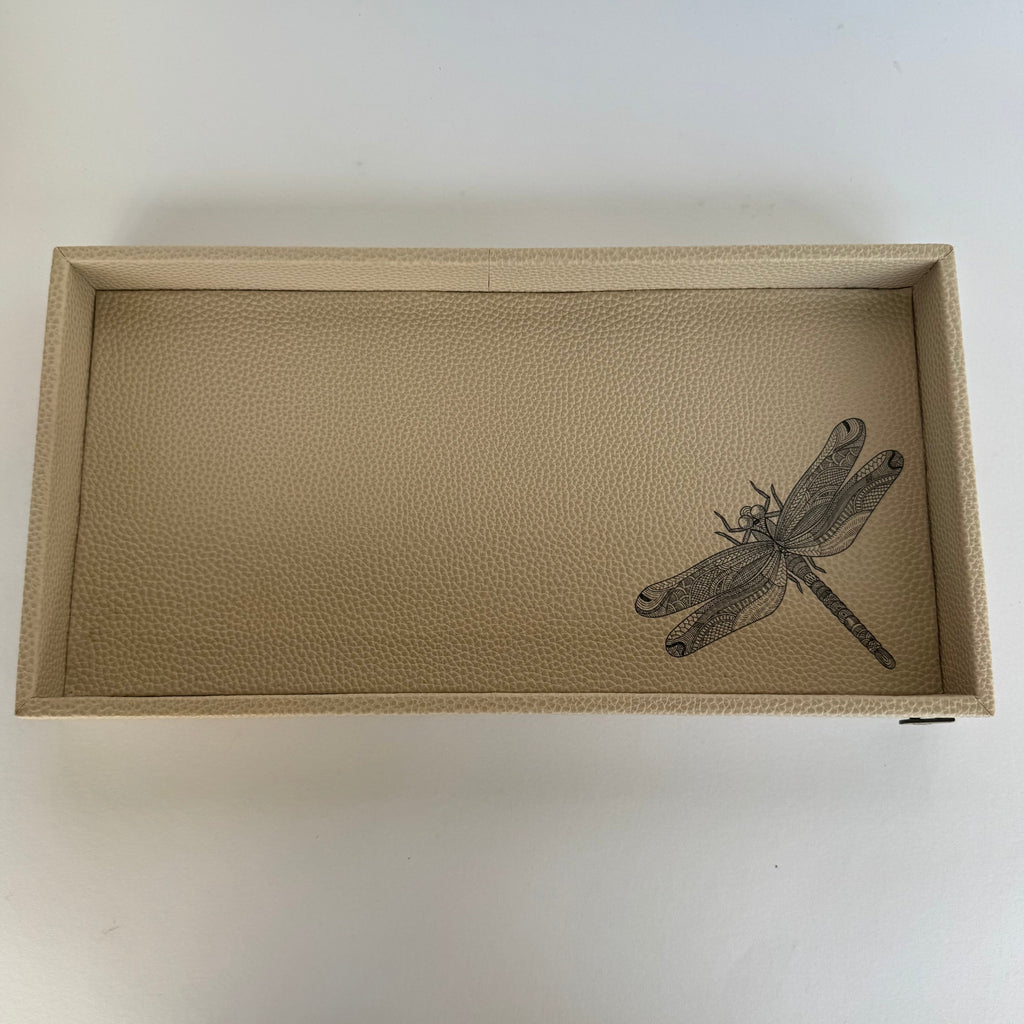 Charola Diseño Libélula Sola