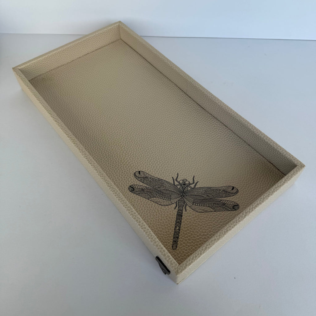 Charola Diseño Libélula Sola