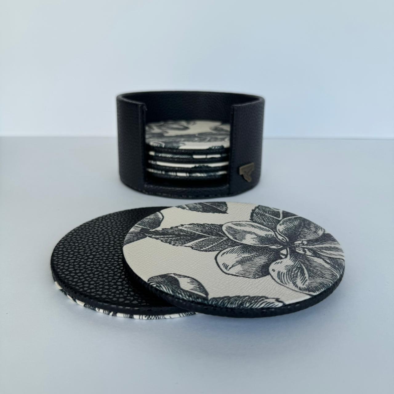 Set 6 Portavasos con estuche Tari